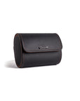 ELEMENTO | Black Leather 2-Watch Travel & Storage Case