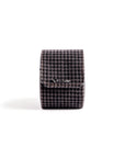 ELEMENTO | BLACK/BLACK PEPITA 1-WATCH TRAVEL & STORAGE CASE