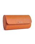 ELEMENTO | TAN LEATHER 3-WATCH TRAVEL & STORAGE CASE