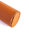 ELEMENTO | TAN LEATHER 3-WATCH TRAVEL & STORAGE CASE