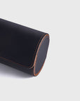 ELEMENTO | BLACK LEATHER 3-WATCH TRAVEL & STORAGE CASE