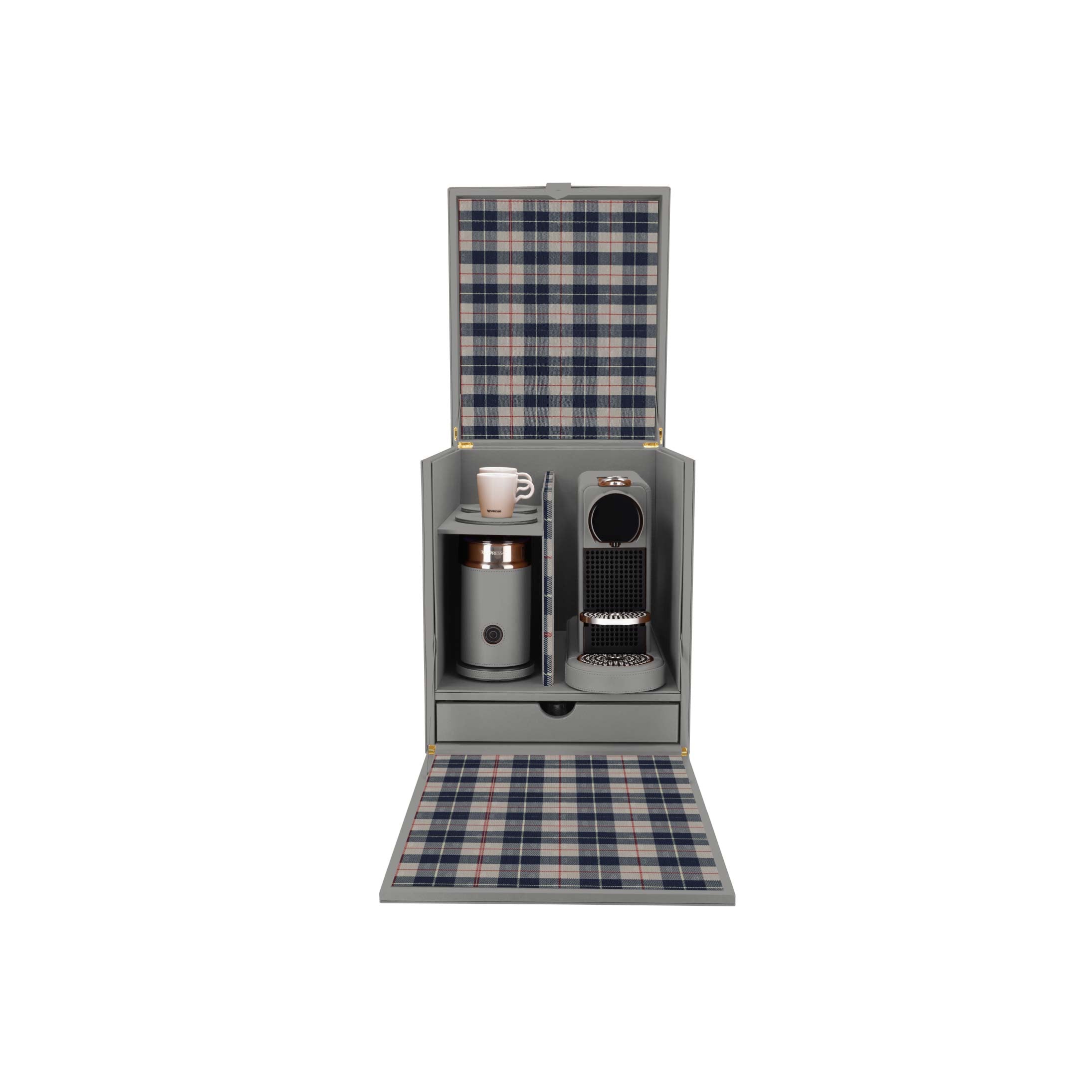 GEARHEAD COFFEE CHEST — TARTAN
