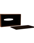 LEATHER TISSUE BOX RECTANGLE