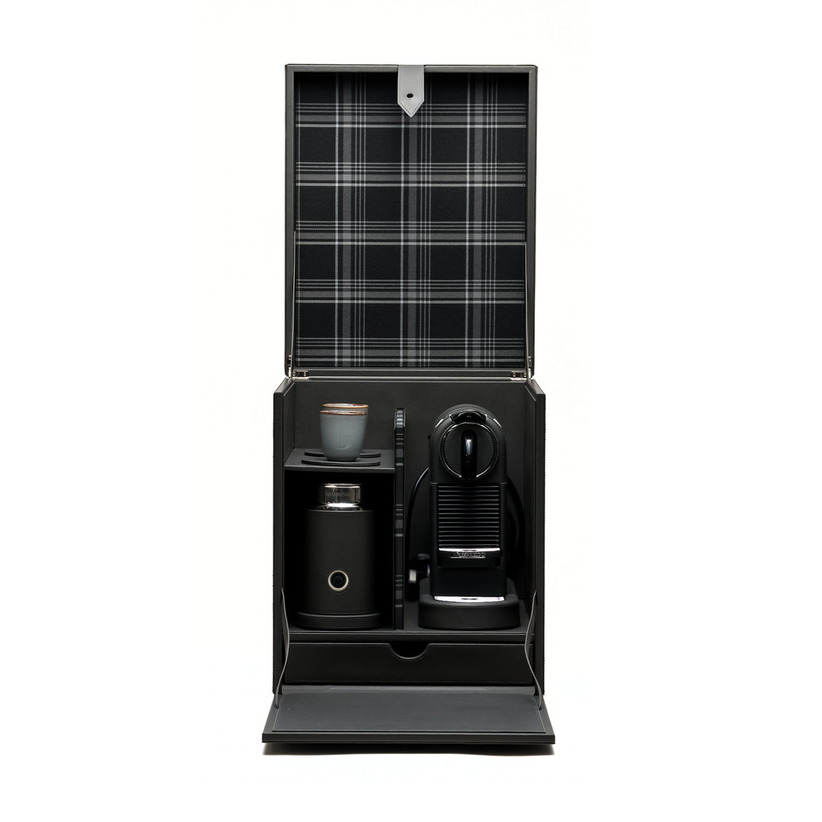 NERO PLAID COFFEE CHEST