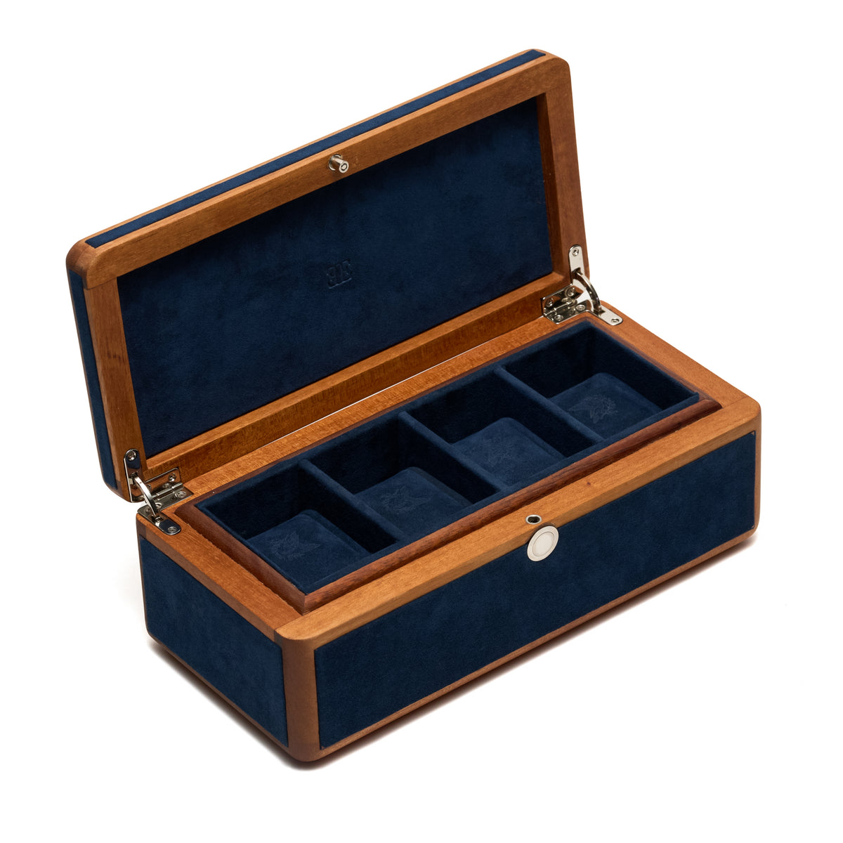 SAINT-LOUIS MAHOGANY WATCH BOX