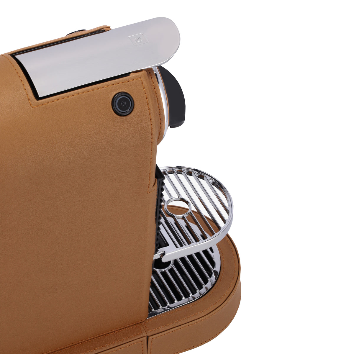NESPRESSO CITIZ — LEATHER-WRAPPED MACHINE
