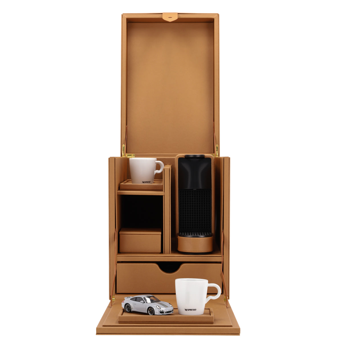 CESAR COFFEE CHEST — NESPRESSO ESSENZA MINI