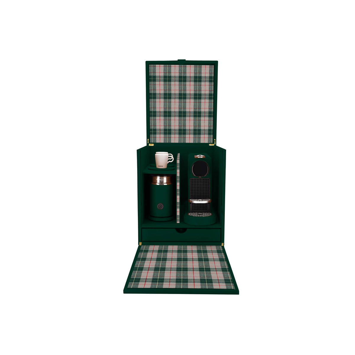 GEARHEAD COFFEE CHEST — TARTAN GREEN