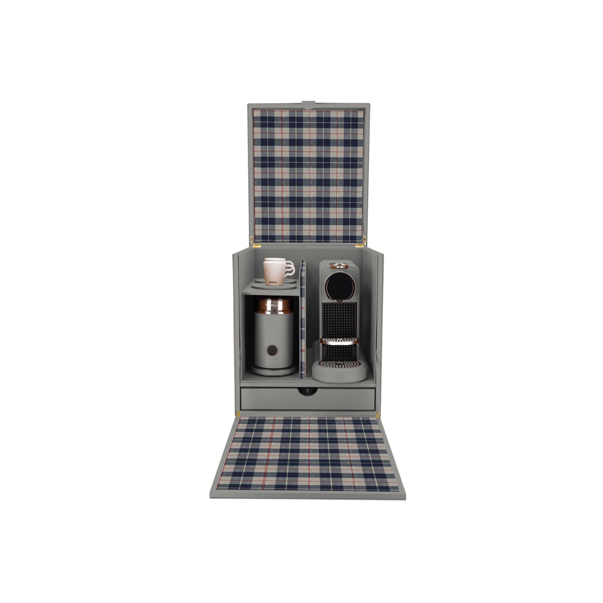 GEARHEAD COFFEE CHEST — TARTAN