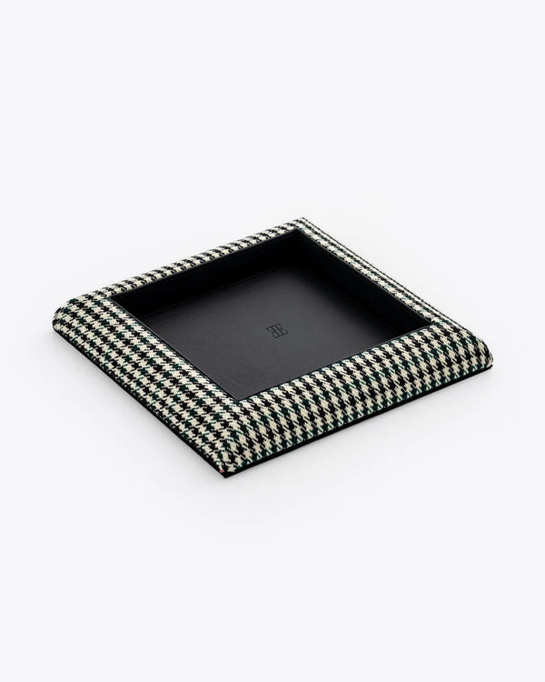 BLACK/GREEN PEPITA WITH NERO ALCANTARA TRAY