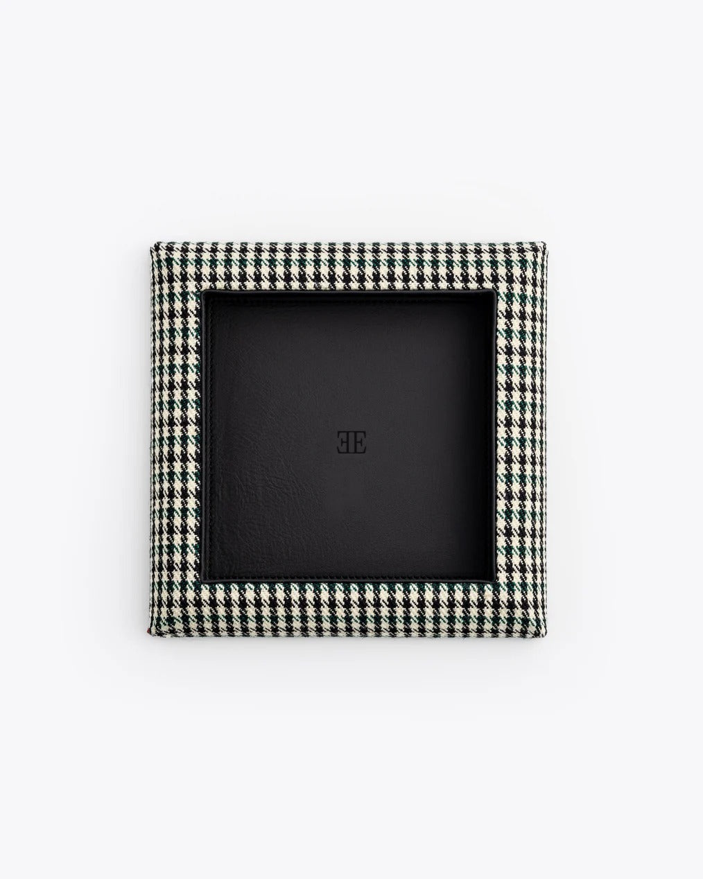 VALET TRAY — PEPITA BLACK & GREEN