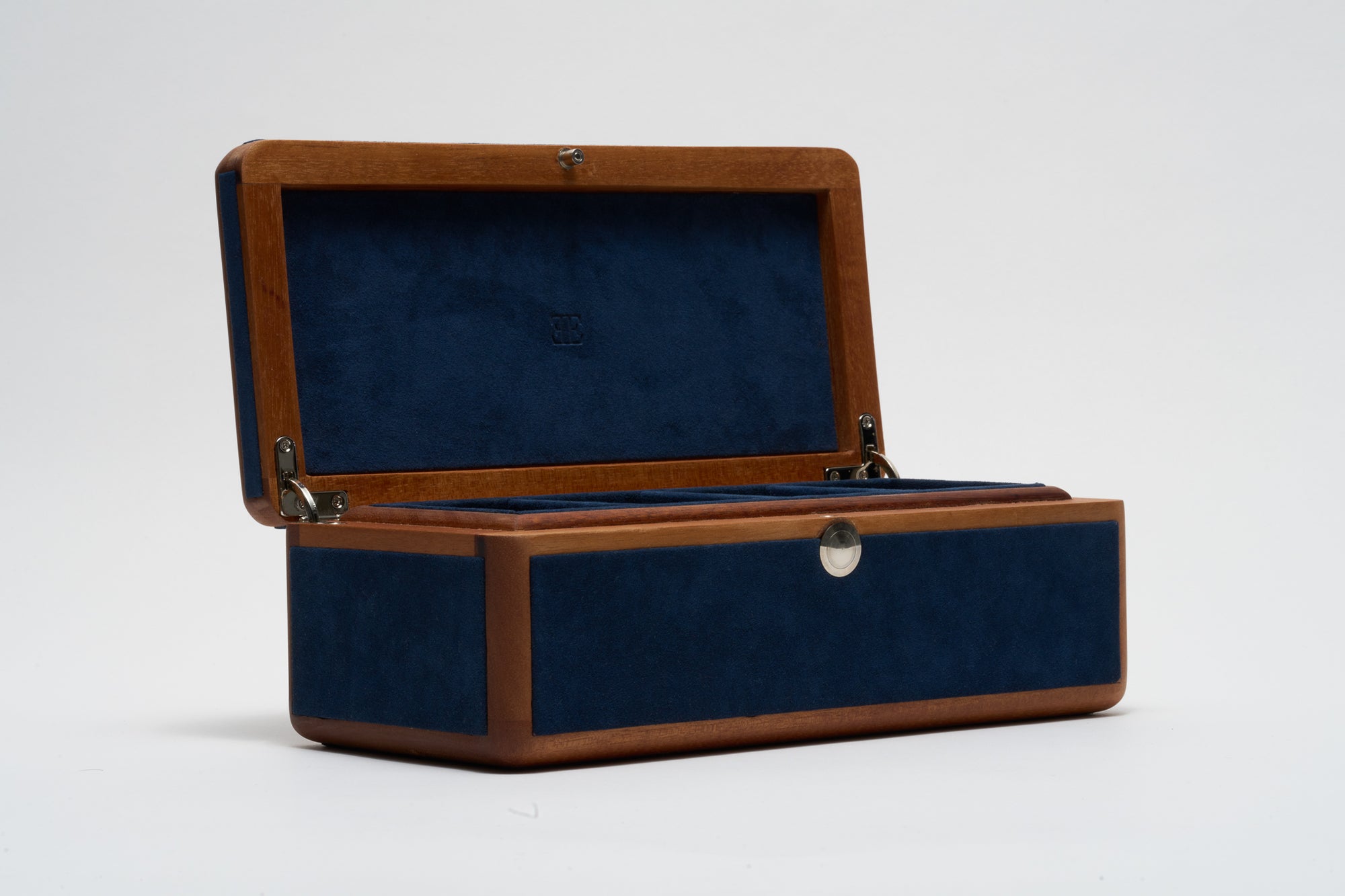 Saint-Louis Mahogany Watch Vault